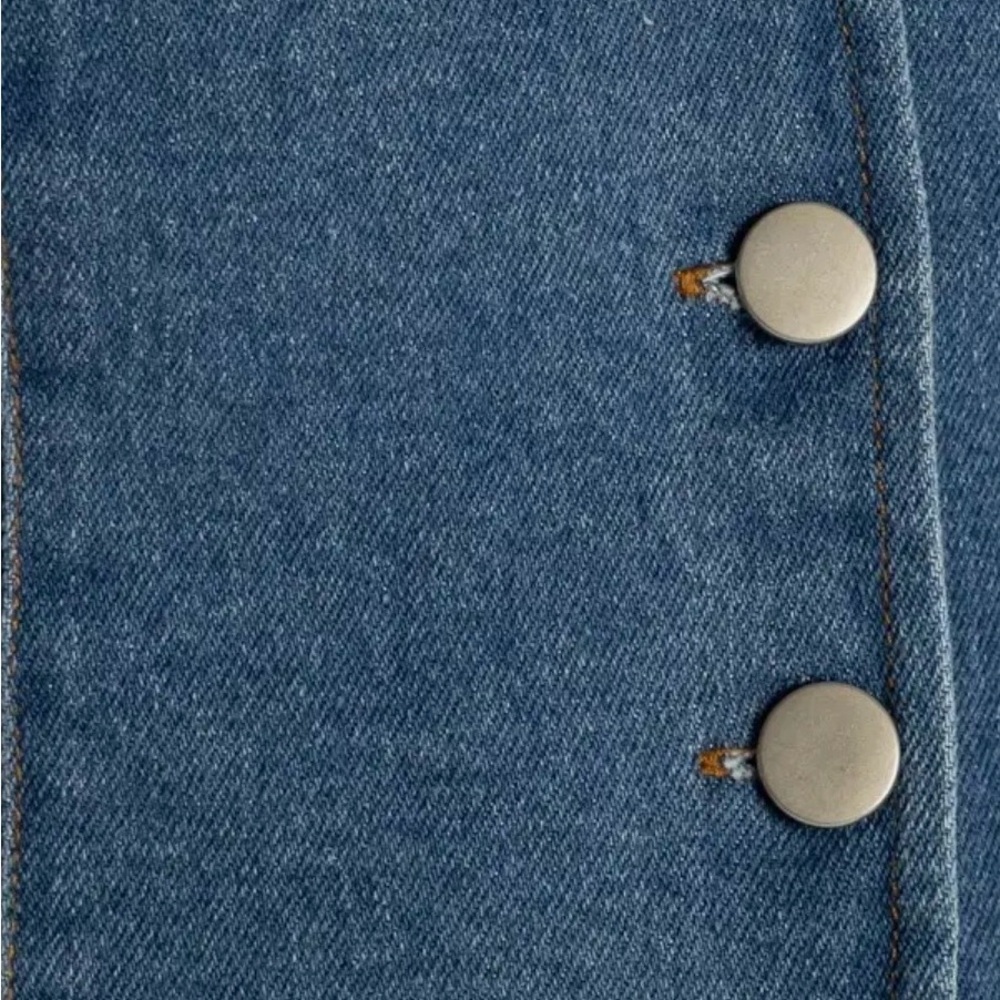 NWT Flying Tomato | Free Market Island daydreams Denim vest - Picture 5 of 9
